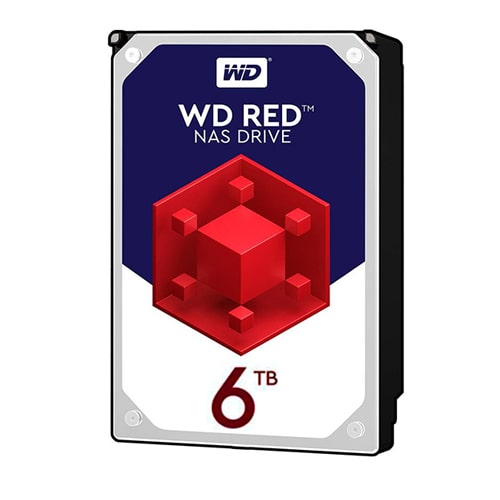 هارد دیسک اینترنال وسترن دیجیتال قرمز ظرفیت 6 ترابایت