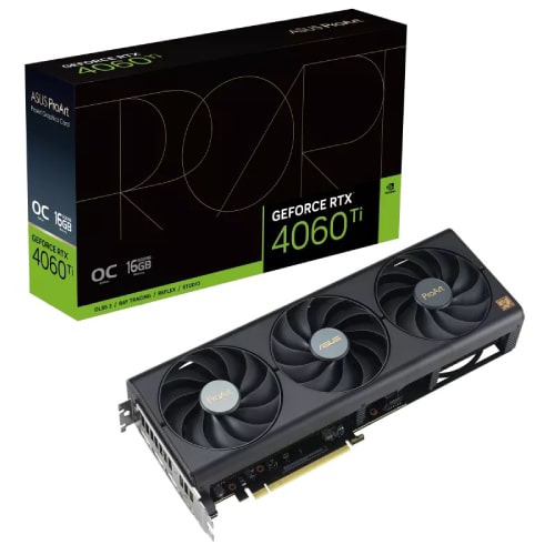 کارت گرافیک ایسوس مدل ASUS ProArt GeForce RTX 4060 Ti OC 16GB GDDR6