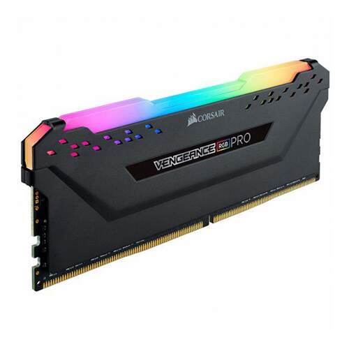 رم کامپیوتر Corsair Vengeance RGB PRO Black 8GB DDR4 3200MHz