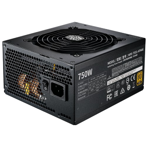 منبع تغذیه کولر مستر Cooler Master MWE GOLD 750 V2 Gold Full Modular