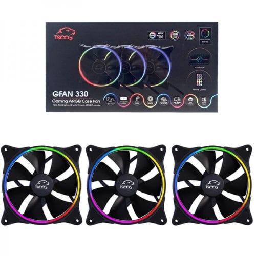 فن کیس گیمینگ تسکو TSCO GFAN330 ( بسته سه عددی )