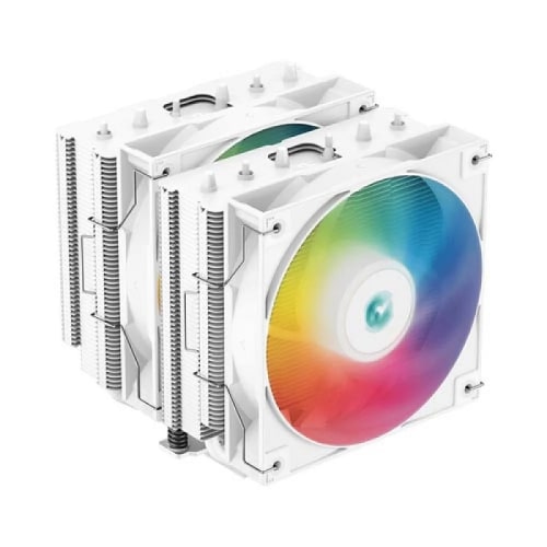 خنک کننده پردازنده بادی دیپ کول مدل DEEPCOOL AG620 WHITE ARGB (LGA1700)