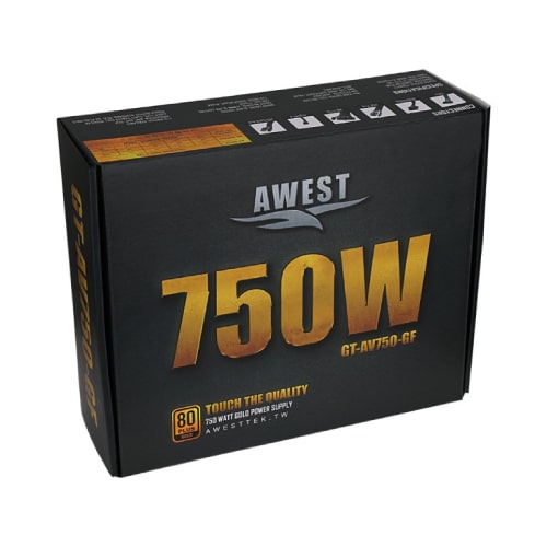 منبع تغذیه کامپیوتر اوست مدل Awest GT-AV750-GF 750W