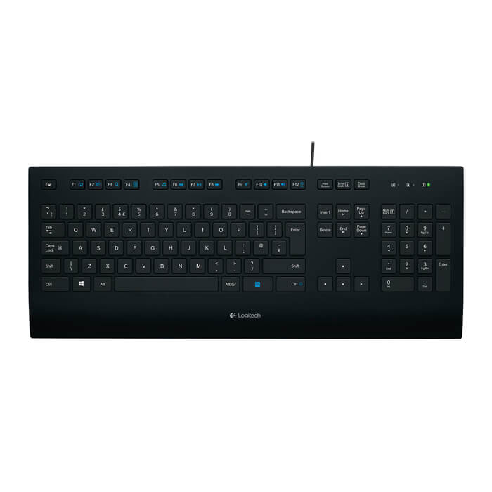  Logitech K280E Corded Wired Keyboard 