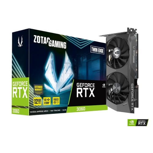 کارت گرافیک زوتاک مدل ZOTAC GAMING GeForce RTX 3060 Twin Edge 12GB