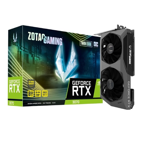 کارت گرافیک زوتک مدل ZOTAC GEFORCE RTX 3070 TWIN EDGE OC LHR 8GB