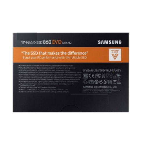 هارد SSD سامسونگ SAMSUNG EVO 860 m.2 500GB