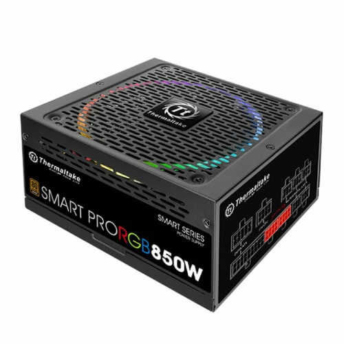 منبع تغذیه کامپیوتر ترمالتیک مدل Thermaltake Smart Pro RGB 850W Bronze