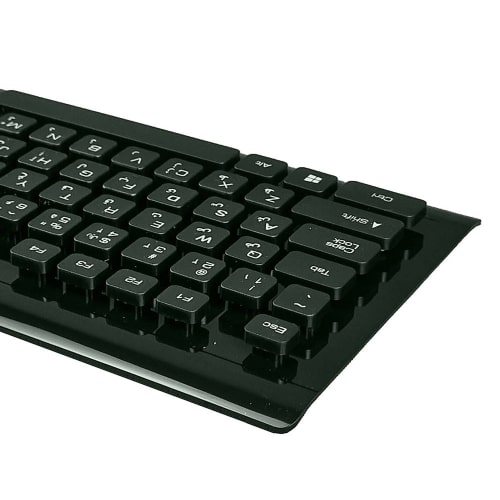 کیبورد با سیم تسکو مدل TSCO TK 8032