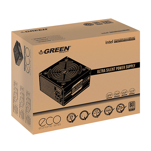 منبع تغذیه کامپیوتر گرین مدل GREEN GP350A-ECO