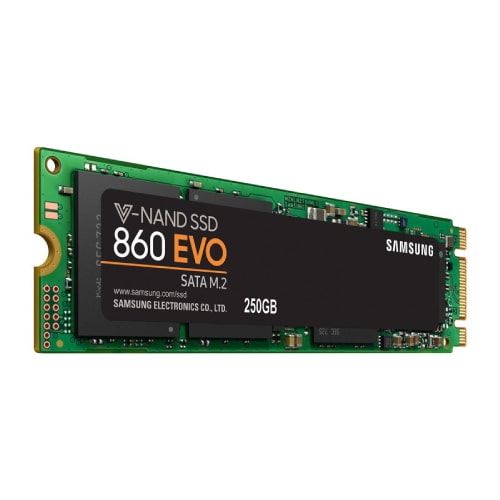 هارد SSD سامسونگ SAMSUNG EVO 860 m.2 250GB