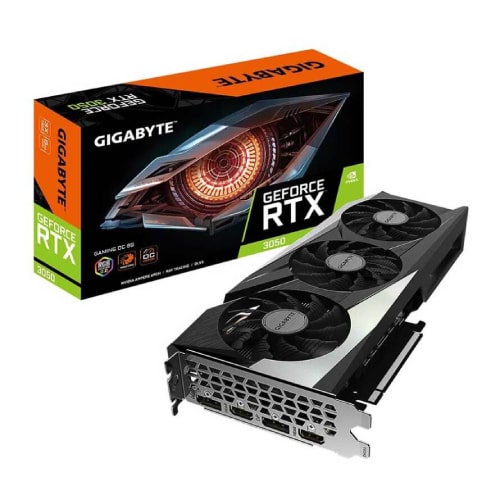 کارت گرافیک گیگابایت مدل GIGABYTE RTX 3050 GAMING OC 8G