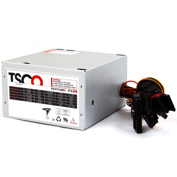منبع تغذیه کامپیوتر تسکو مدل TSCO TP 570W