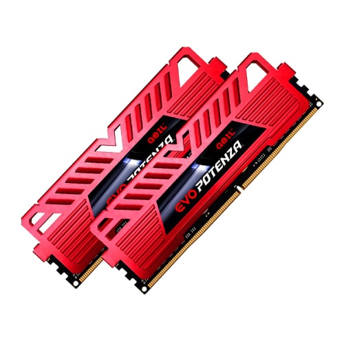 رم کامپیوتر دو کاناله Geil Evo Potenza DDR4 3200MHz ظرفیت 16GB (2x8GB)