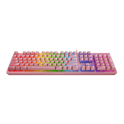 کیبورد مکانیکی گیمینگ ریزر با سوئیچ کلیکی مدل Razer Huntsman Quartz