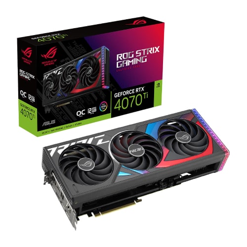 کارت گرافیک ایسوس مدل ASUS ROG Strix GeForce RTX 4070Ti 12GB OC Edition