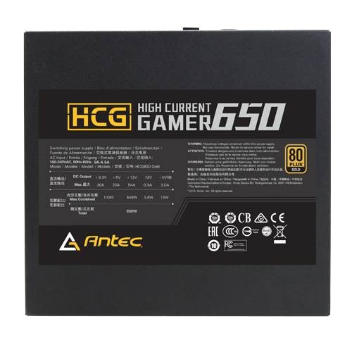 منبع تغذیه کامپیوتر انتک مدل Antec HCG650