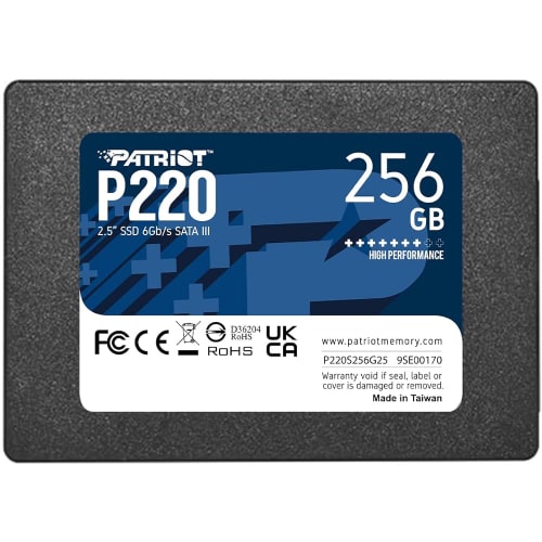 هارد اس اس دی پاتریوت مدل PATRIOT P220 SATA III 2.5inch 256GB