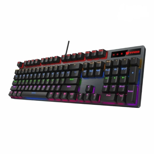 کیبورد گیمینگ رپو مدل RAPOO V500 RGB Mechanical