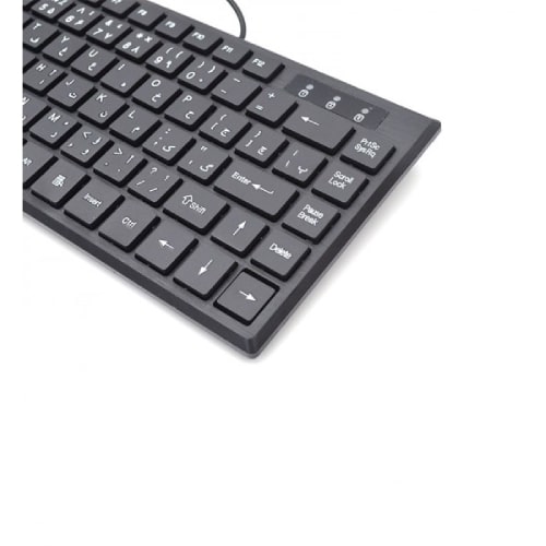 مینی کیبورد با سیم تسکو مدل TSCO TK 8001