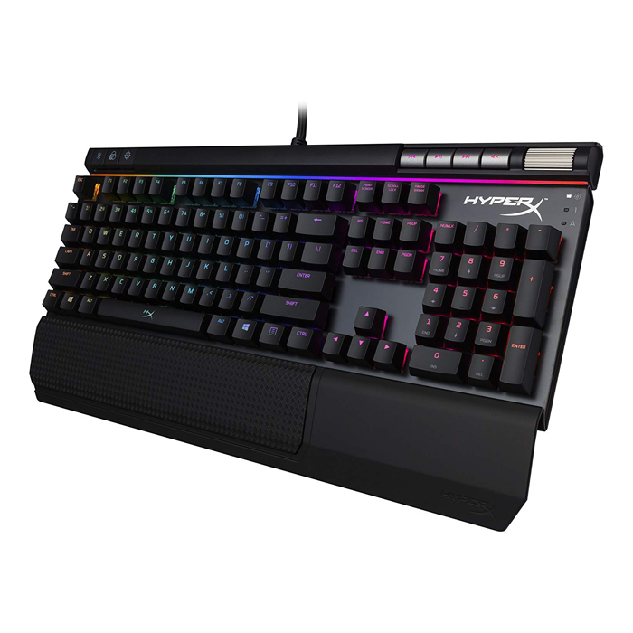 Hyper x gaming key board alloy elite rgb