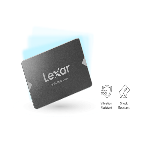 حافظه اس اس دی لکسار مدل Lexar NS100 128GB