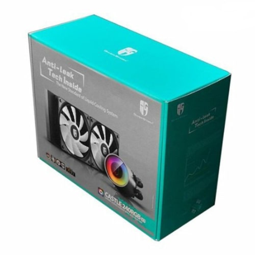 خنک کننده آبی دیپ کول DeepCool CASTLE 240RGB V2 (LGA 1700)