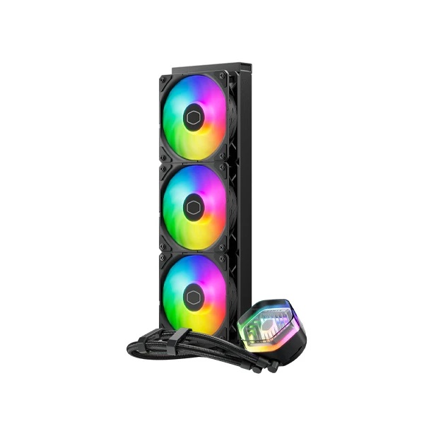 خنک کننده مایع پردازنده کولر مستر مدل COOLER MASTER MASTERLIQUID 360 ATMOS BLACK