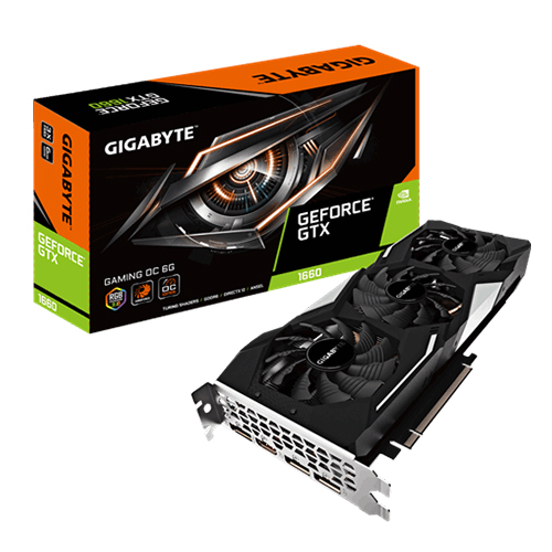 کارت گرافیک گیگابایت مدل Gigabyte GeForce GTX 1660 GAMING OC 6GB