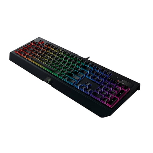 کیبورد گیمینگ ریزر مدل Razer Blackwidow Elite Yellow Switch