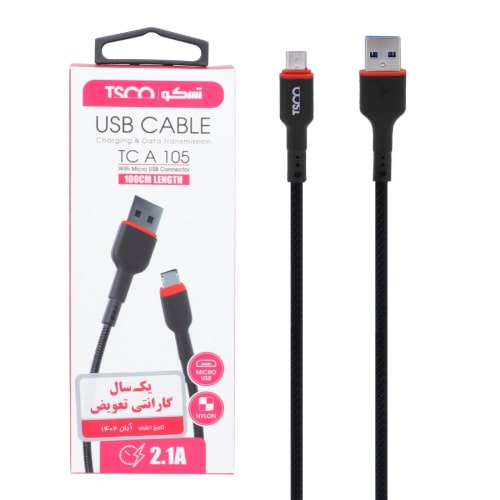 کابل تبدیل USB به USB-C تسکو مدل TSCO TCC105