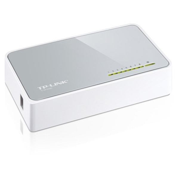 TP-LINK TL-SF1008D 8-Port 10-100Mbps Desktop Switch