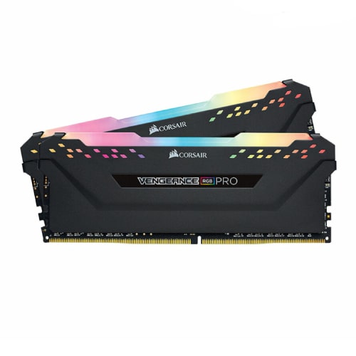 رم کامپیوتر Corsair VENGEANCE RGB PRO Black DDR4 3200MHz ظرفیت 32GB (2x16GB)