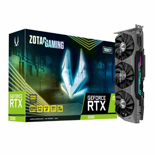 کارت گرافیک زوتاک مدل ZOTAC GAMING GeForce RTX 3080 Trinity OC LHR 12GB