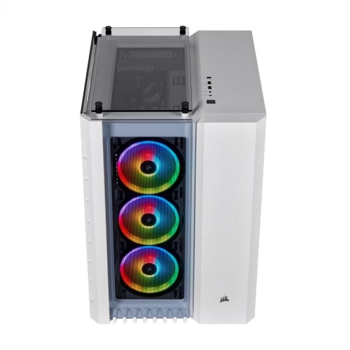 کیس کامپیوتر کورسیر مدل CORSAIR Crystal Series 680X RGB White