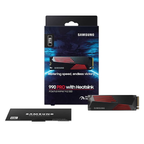 هارد اس اس دی سامسونگ SAMSUNG 990 PRO HEATSINK NVME M.2 2TB