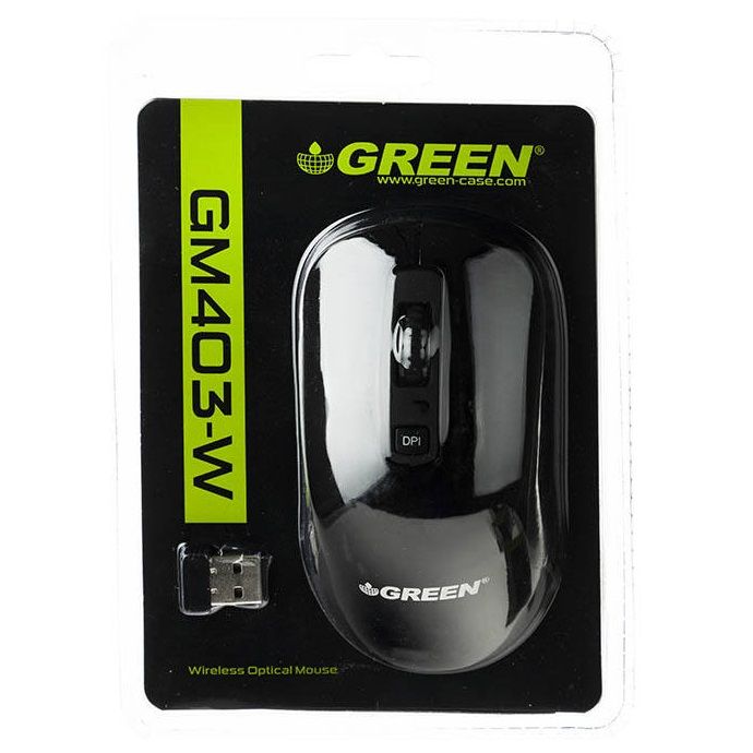 موس بی سیم گرین مدل GREEN GM 403W