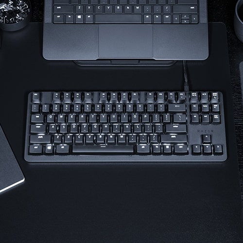 کیبورد مکانیکی گیمینگ ریزر مدل Razer Blackwidow Lite Mercury