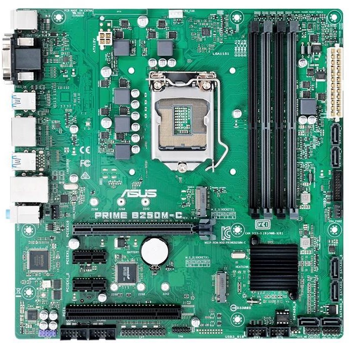 ASUS PRIME B250M-C Motherboard