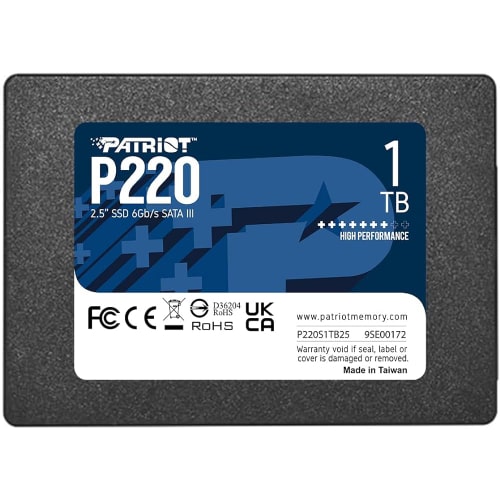 هارد اس اس دی پاتریوت مدل PATRIOT P220 SATA III 2.5inch 1TB