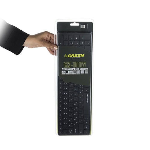 کیبورد بی سیم گرین مدل GREEN GK-101W