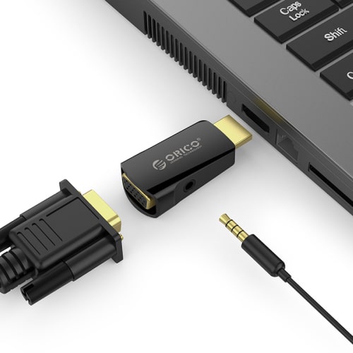 تبدیل HDMI به VGA با خروجی صدا ORICO XD-HLFV