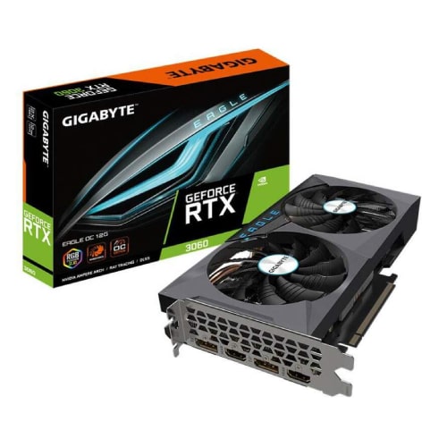 کارت گرافیک گیگابایت مدل GIGABYTE RTX 3060 EAGLE OC 12G