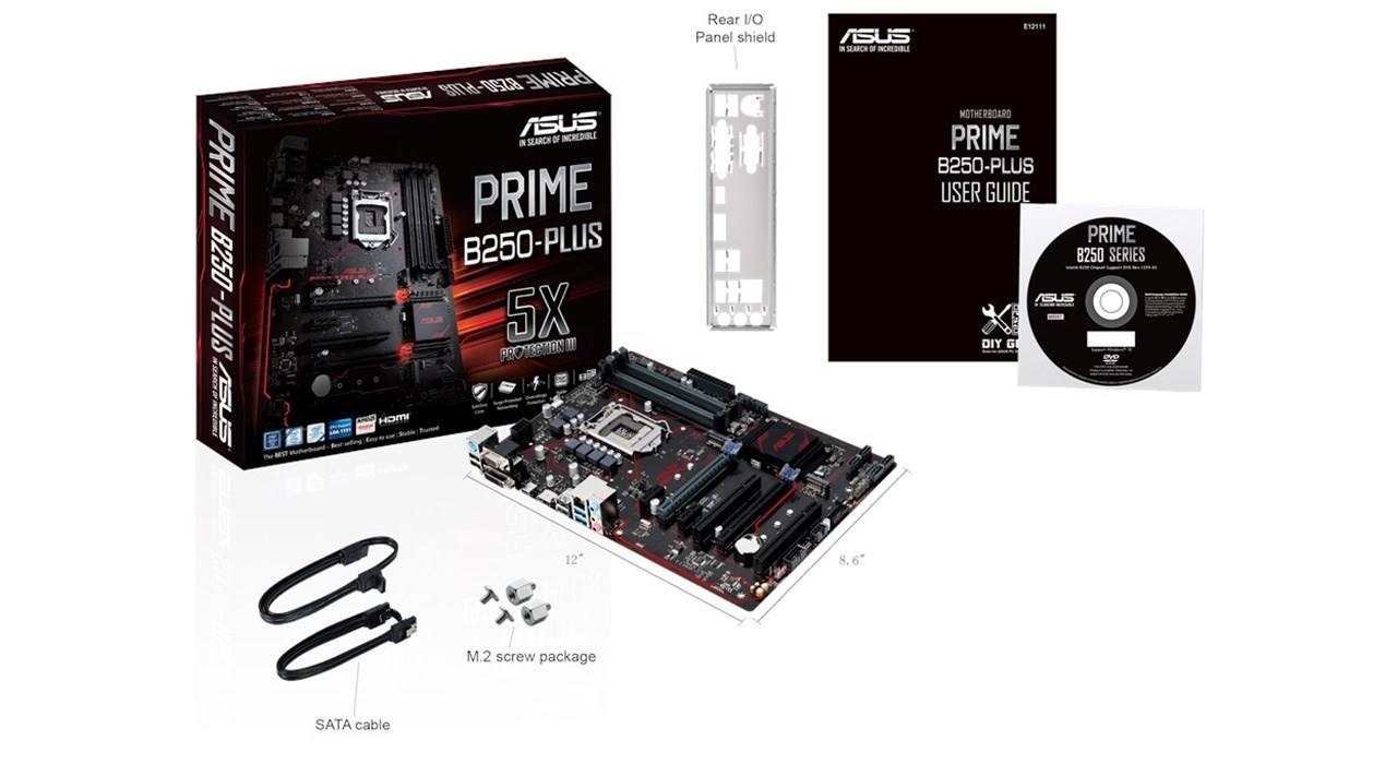 ASUS PRIME B250-PLUS Motherboard