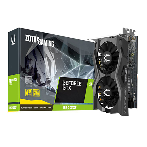 کارت گرافیک زوتک مدل ZOTAC ZT-T16510F-10L GeForce GTX 1650 SUPER Twin Fan 4GB