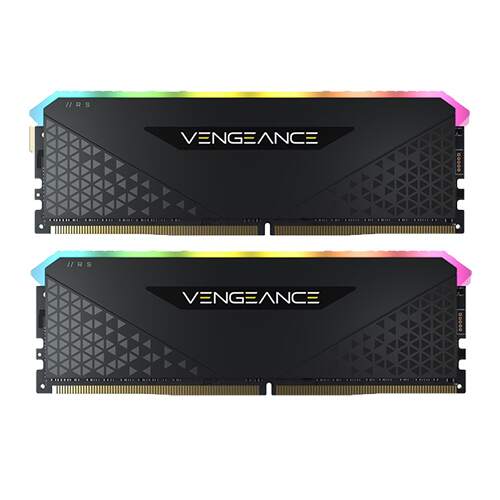 رم کامپیوتر Corsair VENGEANCE RGB RS 16GB 8GBx2 3600MHz CL18