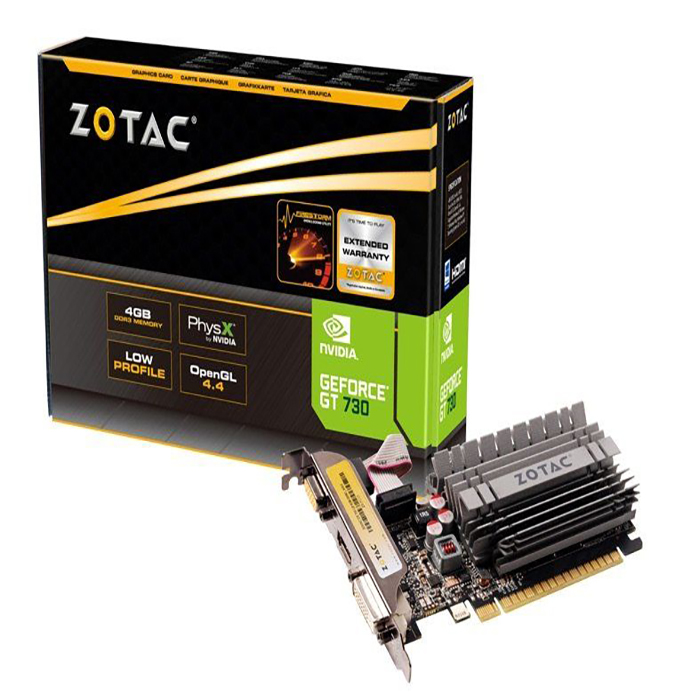 کارت گرافیک ZOTAC GT 730 4GB Zone Edition