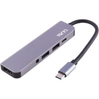 هاب USB-C  تسکو  5 پورت مدل  TSCO THU1160 USB Type-C Hub