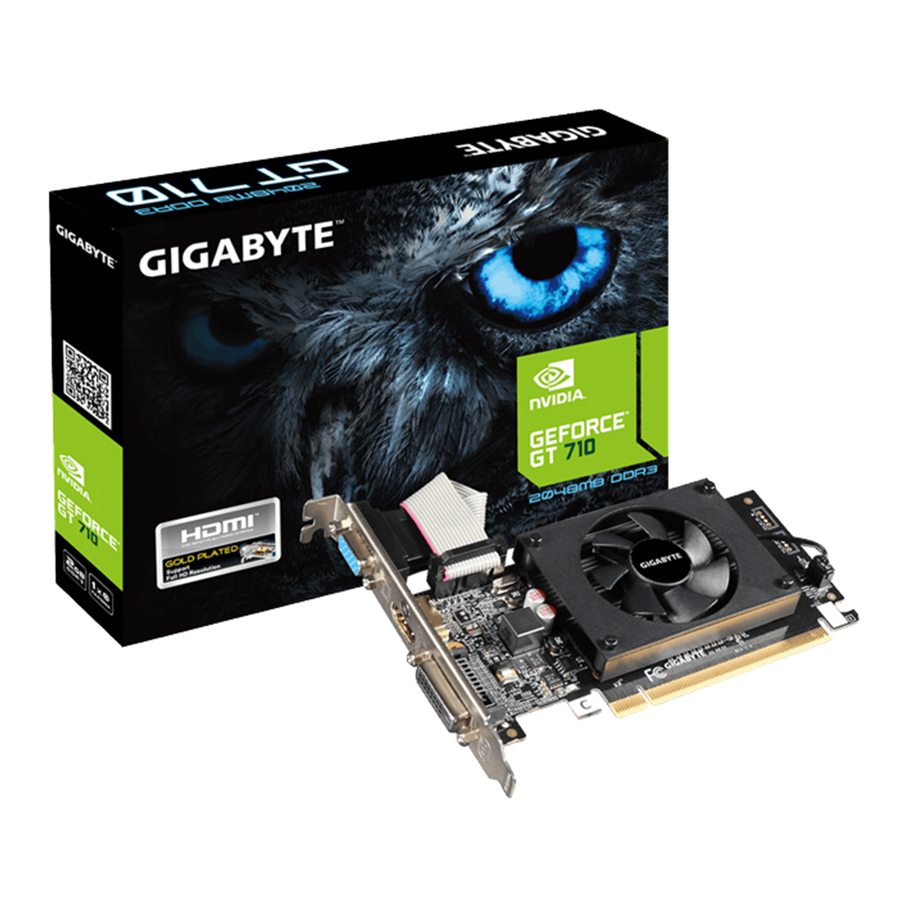 کارت گرافیک GIGABYTE GT710 DDR3 2GB 64Bit