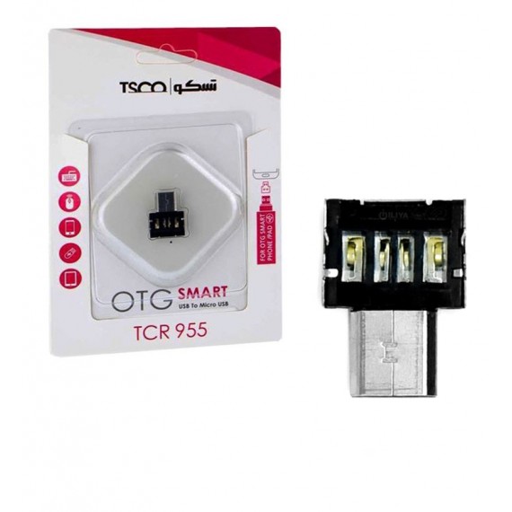 مبدل OTG MICRO USB تسکو مدل TCR-955